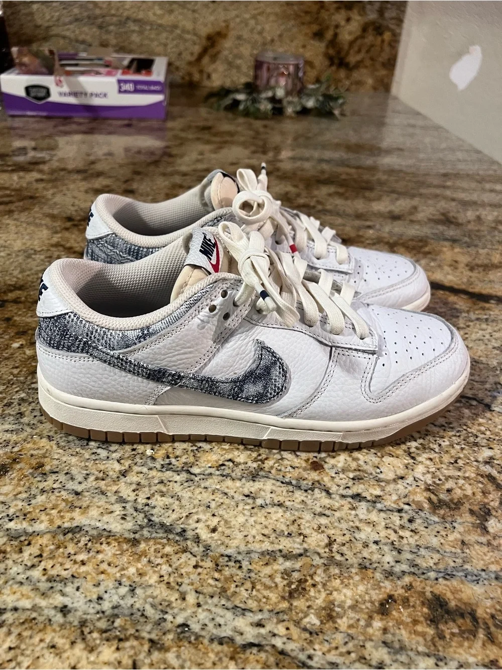 Nike Dunk Low Washed Denim Americana Men’s Size 7.5
